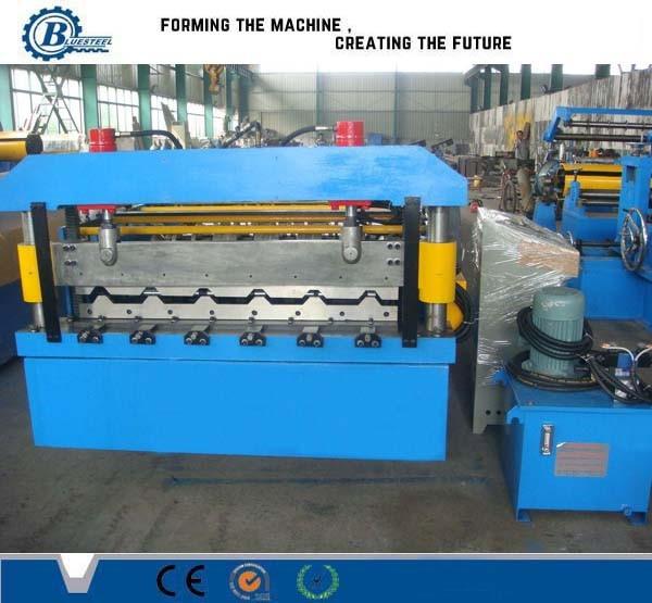 Quality No Shake No Noise Metal Roofing Roll Forming Machine By PLC Control for sale