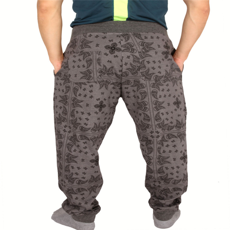 80% Cotton 20% Polyester Print Mens Terry Joggers Fleece Terry Cotton Sweatpants