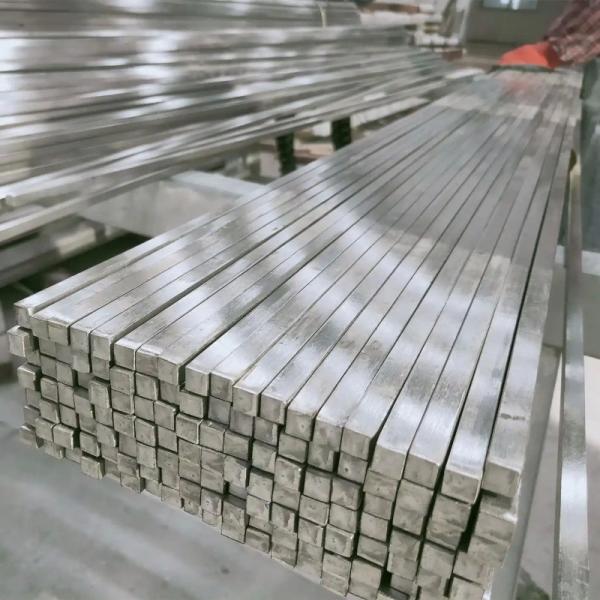 304 Square Bar Flat AISI Polished 2B Surface Stainless Steel Structural Sections