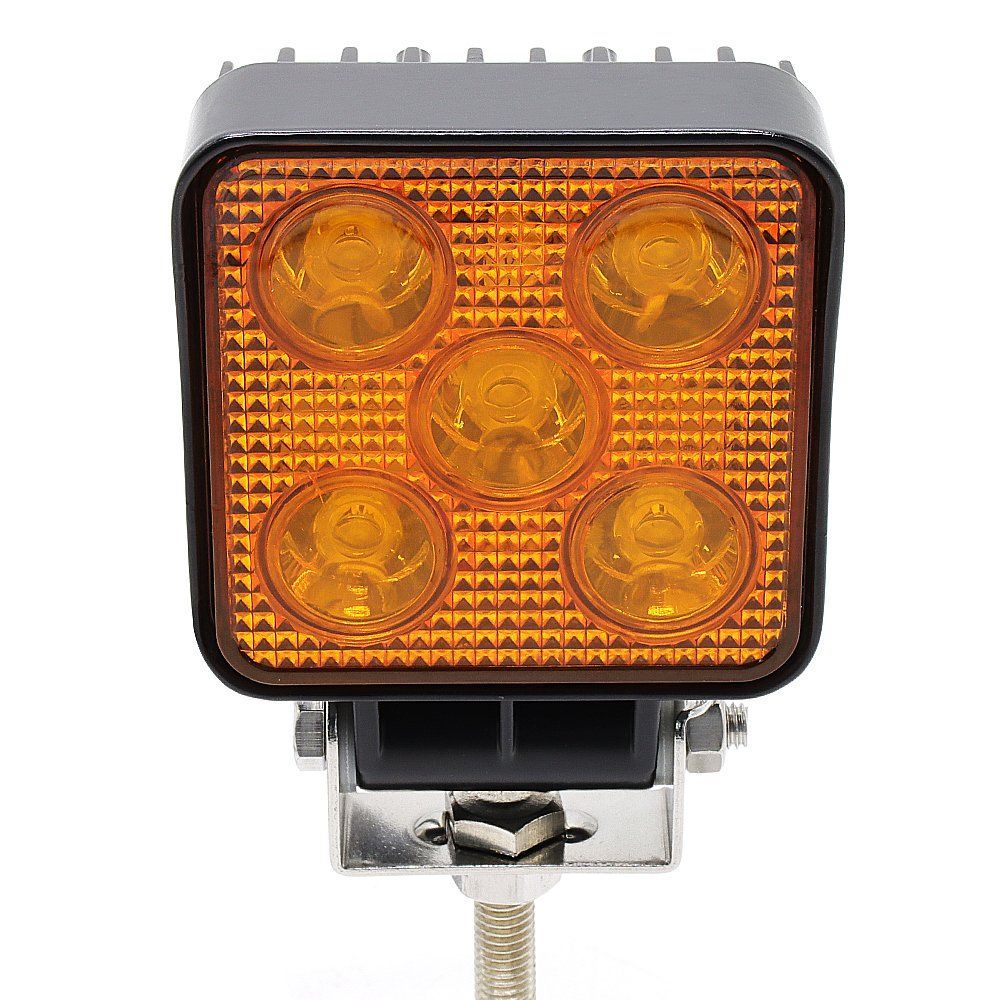 15W LED White Red Blue Amber Work Light for Tractor and Forklift