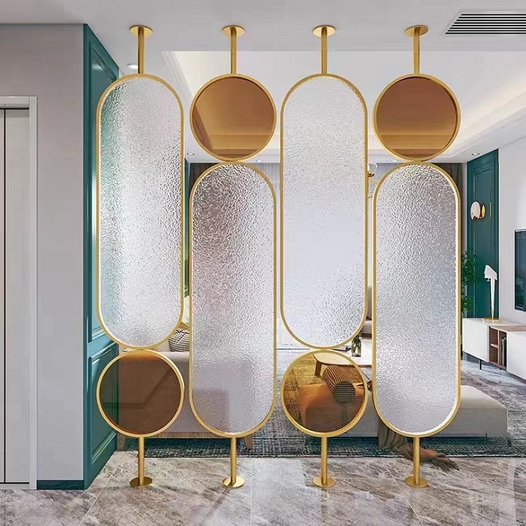 Modern Decorative LED Water Bubble Glass Wall Screens & Room Dividers