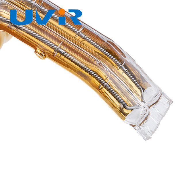 OEM Infrared Heating Element Tube L Shape 3D Contoured 85 Heat Efficiency