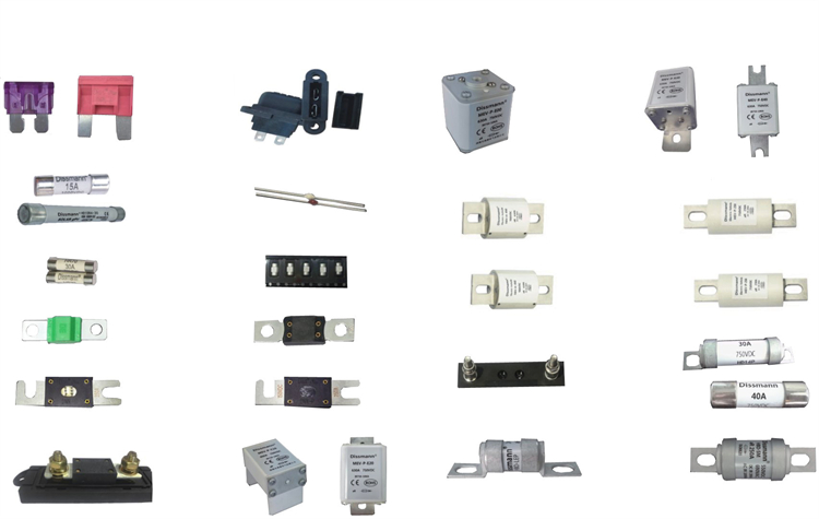 DC80VDC Ceramic Fuse MINI Size Bolt-down Fuse for Energy Storage System Fuse UL Certified