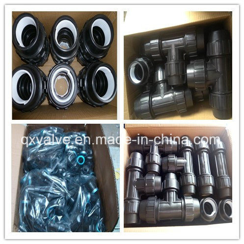 PP Compression Fitting Pipe Coupling Joint Female Adapter 63mm