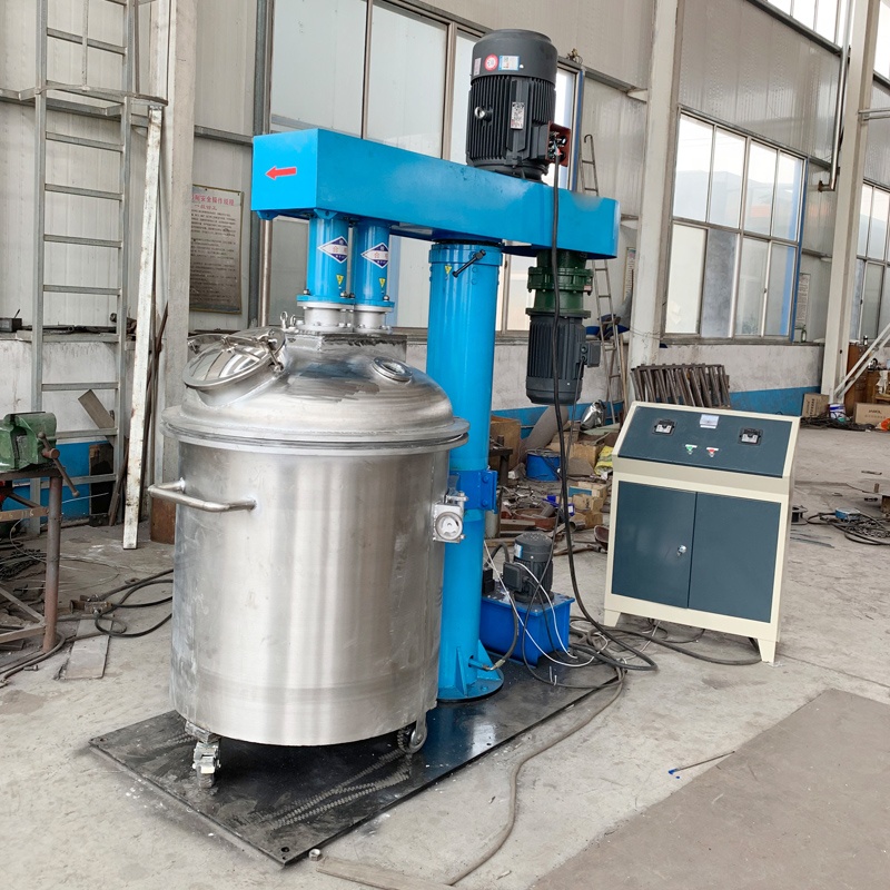 500L Barrel Volume Double Shaft High Speed Agitator Mixer for Chemical Processing