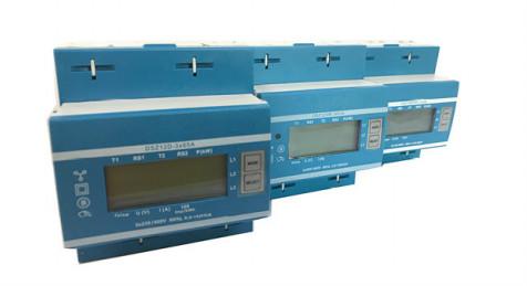 RS485 3ph Din Rail Energy Meter Din Rail Mounted Electricity Meters 10 65 A 5 32