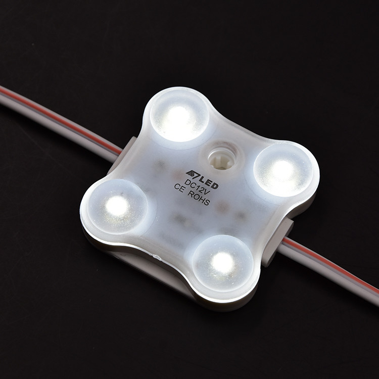 3000/4000/6500K DC12V 1.8W 4 Leds Module Best For 80-200mm Depth Boxes Sign