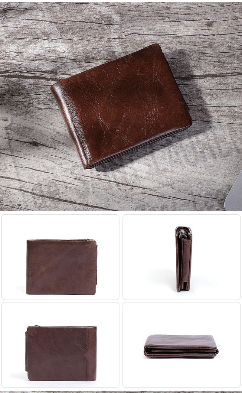 Letter Pattern Minibook Short Card Holder Purse Multifunction Multicard Leather Wallet