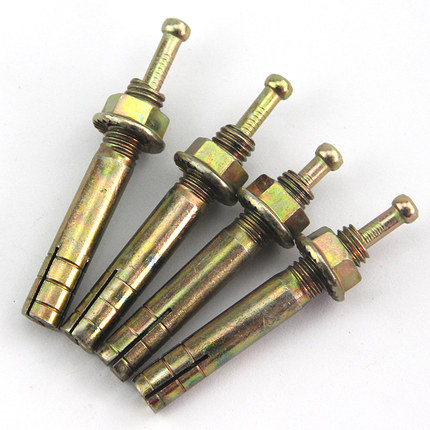 Yellow Zinc Heavy Duty Expansion Hit Anchor Bolt for 12mm Diameter and DIN Standard