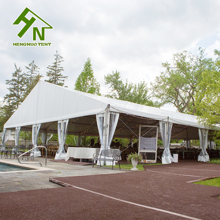 Aluminum Frame Banquet Marquee Luxury Party Tent 20m Wide Span