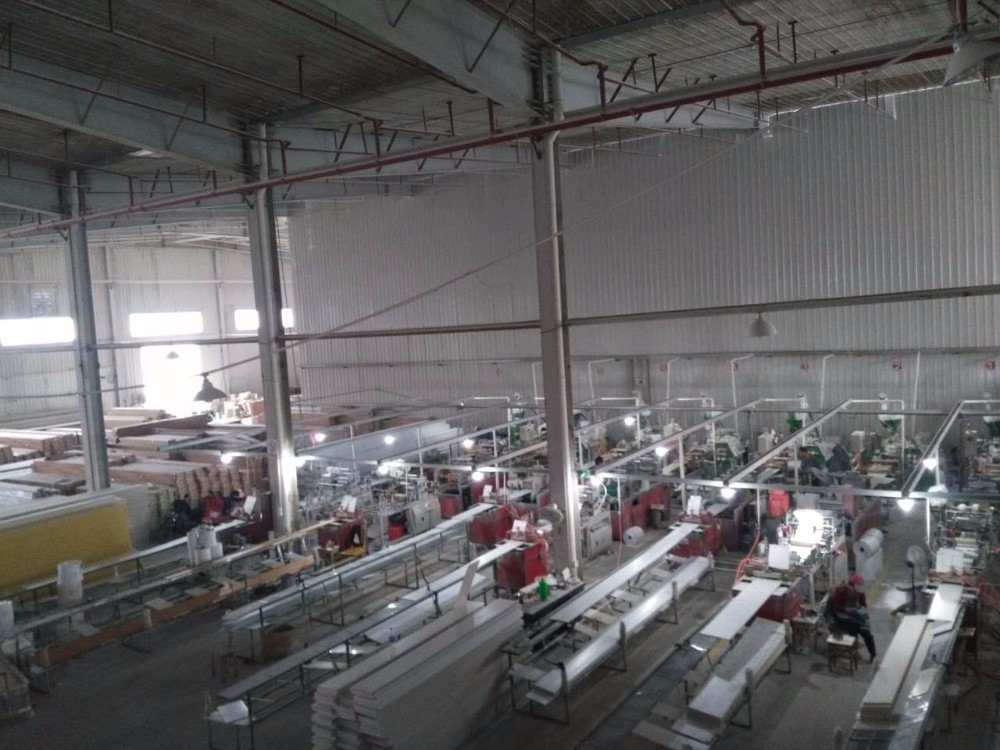 Laminated UV Coated Interior PVC Wall Panels Heat Insulation