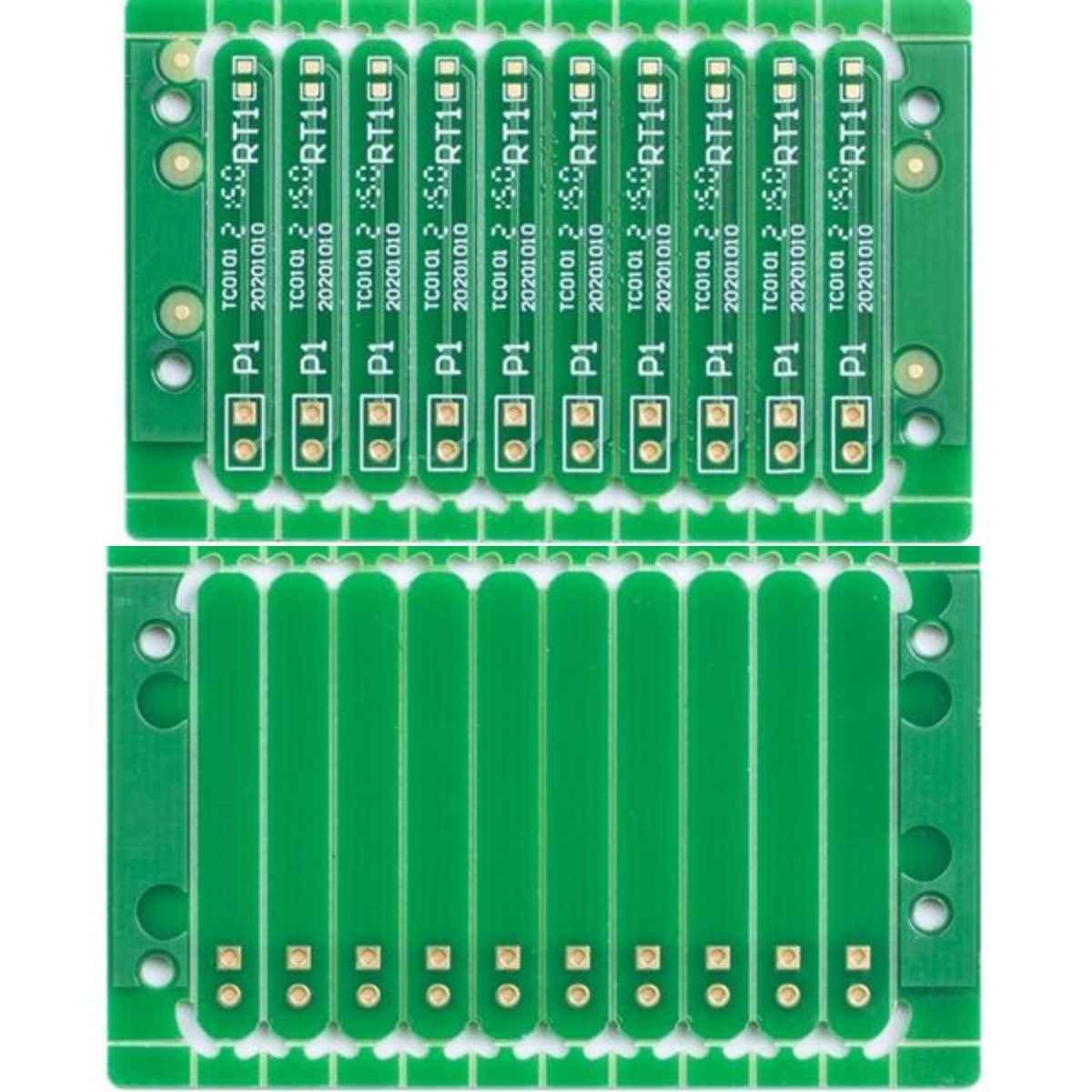 1.6mm Quick Turn Double Sided PCB FR4 Green Printed Circuit Board 1oz Finished