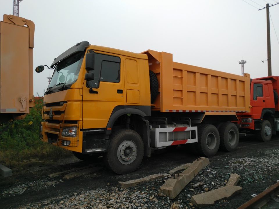 336hp 6x4 10 Tires Sinotruk Howo7 Heavy Duty Dump Truck With Air Conditioner