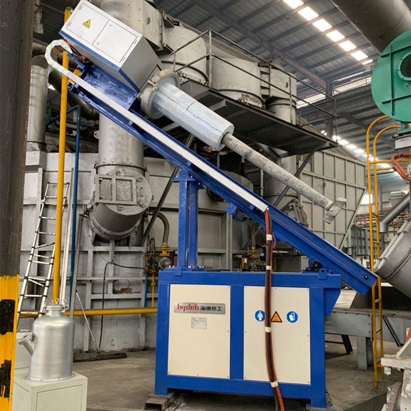 Adjustable Aluminum Degassing Machine Refined Gas Pressure MPa 0.1-0.6 Total Power 3kW