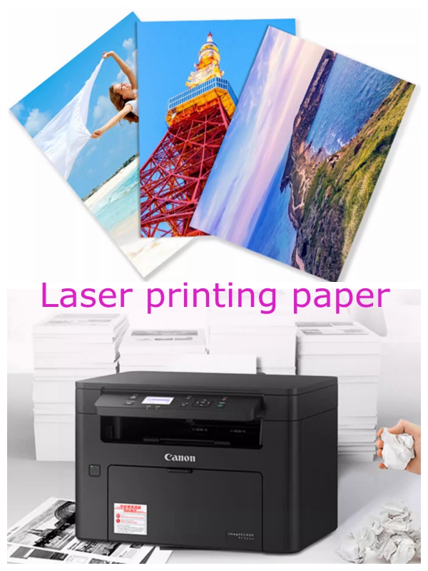 100gsm 120gsm 160gsm High Whiteness Color Laser Printing Paper For Flyer Copy  A3 A4 Sheets 