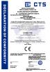 YUEQING HONGXIANG CONNECTOR MANUFACTURING CO.,LTD. Certifications