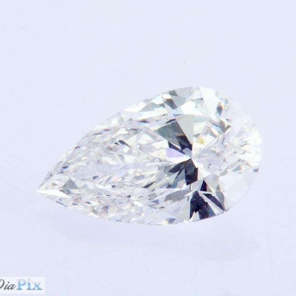1.1ct Pear Shape IGI Certified Laboratory Grown Untreated CVD White Diamond D
