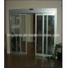 Buy cheap Silver Aluminum Frame automated Sliding Door Durable Nylon Belt Transmission from wholesalers