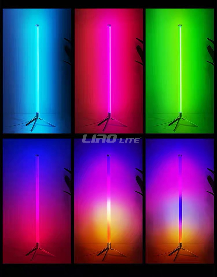 4 Dimming Modes IP65 DMX LED Tube Light 360 RGB Pixel For Disco Club