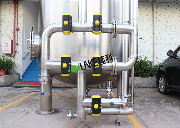 Carbon Sand Stainless Steel Filter For Ro System Pretreatment