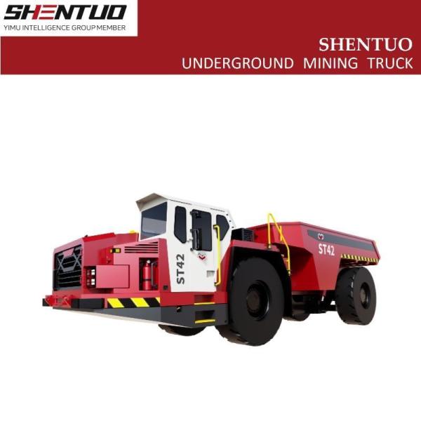 ST42 China Supplier Underground Mining Truck Mine Using Hauler 42Ton Underground