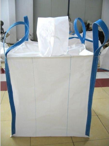 Minerals Polypropylene 1 Ton bulk bags woven polypropelene feed bags , 4-panel