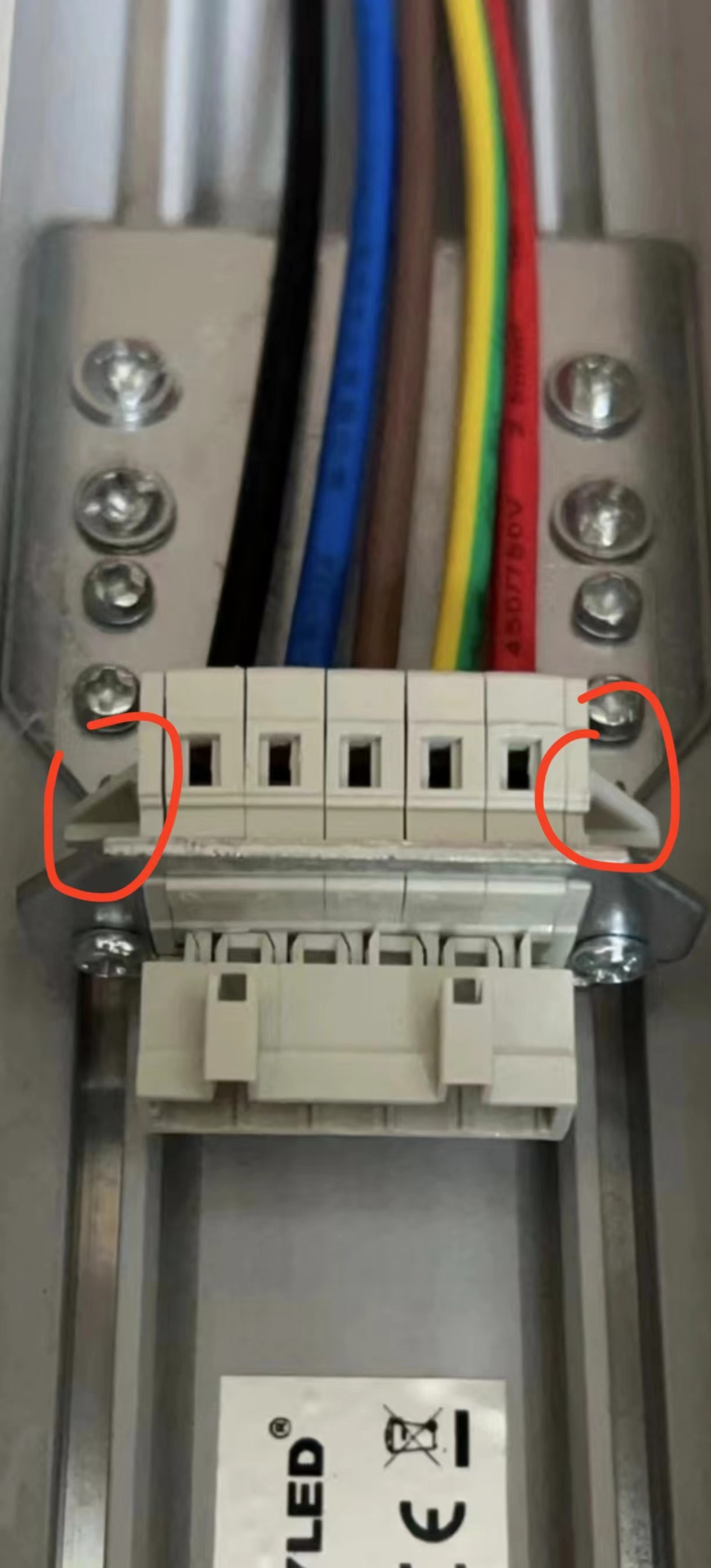 Plastic Led Light Connectors 650 5P 6P 7P so on15A Rated Current 20mm Insert Type Connectors