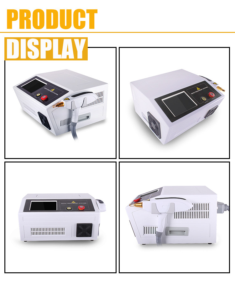 600W 10ns Tan Removal Q Switched ND Yag Laser Machine