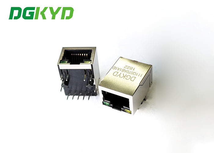  Single Port TAB UP RJ45 Modular Jack For Printed Circuit Board Manufactures