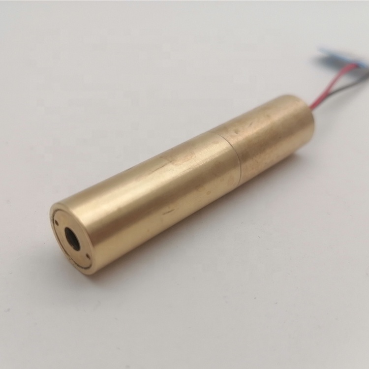 532nm 5mW 3-5VDC Focusing Dot Green Laser Diode Module with PCB Driver at Affordable