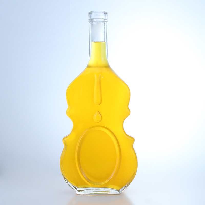 Exquisite Vodka Bottle with Cork Stopper A Classy Addition to Your Collection