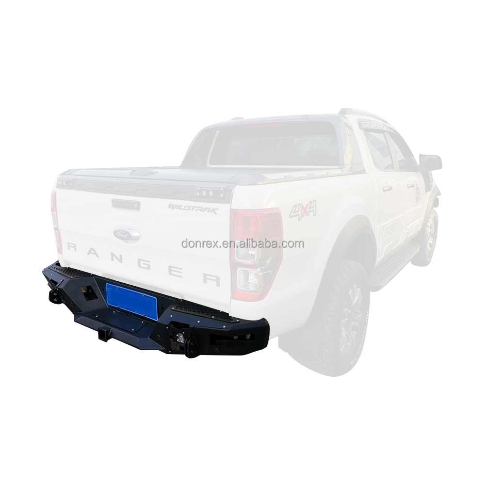 Car Exterior Decoration High- Steel Rear Bumper for Ford Ranger Car Accessories