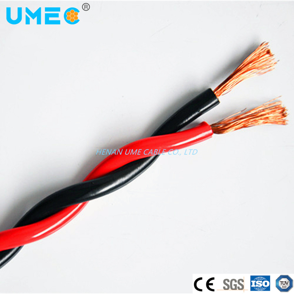 Low Voltage 300/500V Flexible Electric Cable Copper Conductor Rvs Copper Cable Rvs 2X1mm2 Fire Wire Rvs