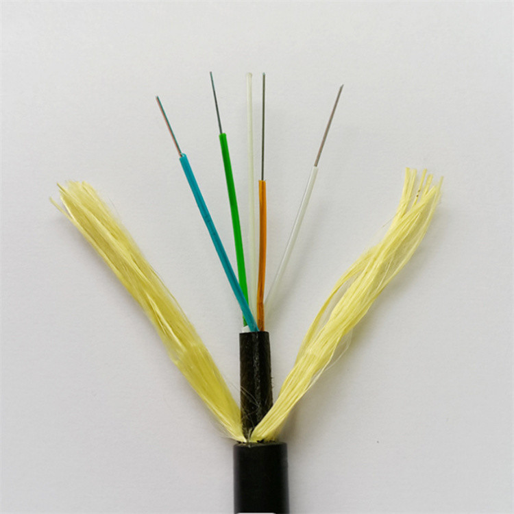 Super waterproof ADSS Fiber Optic Cable single mode double jacket PE sheath for long span communication