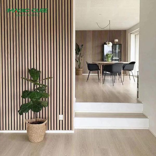 Interior Wall Decorative Soundproof Panel Akupanel Wood Acoustic Panel for