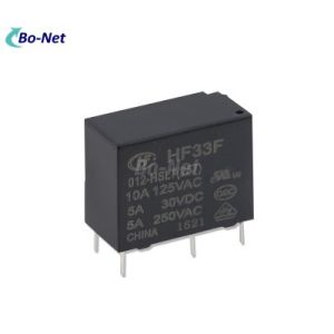  HF33F-005-ZS3 Electronic components New Original 12V Relay HF33F-005-ZS3 5A 4 PIN Power Relay A Group Of Normally Open Manufactures