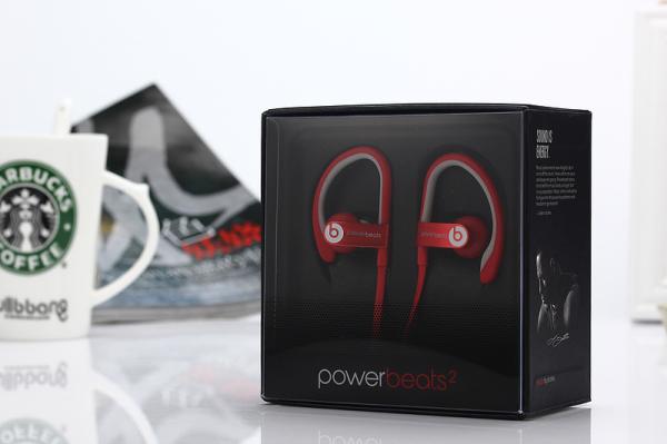 Beats by Dr. Dre Powerbeats 2 - Wired Red In-ear sport Headphones made in chian