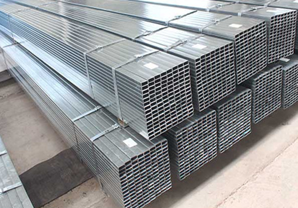 High Strength Galvanized Steel Square Tubing , Galvanised Square Steel Posts