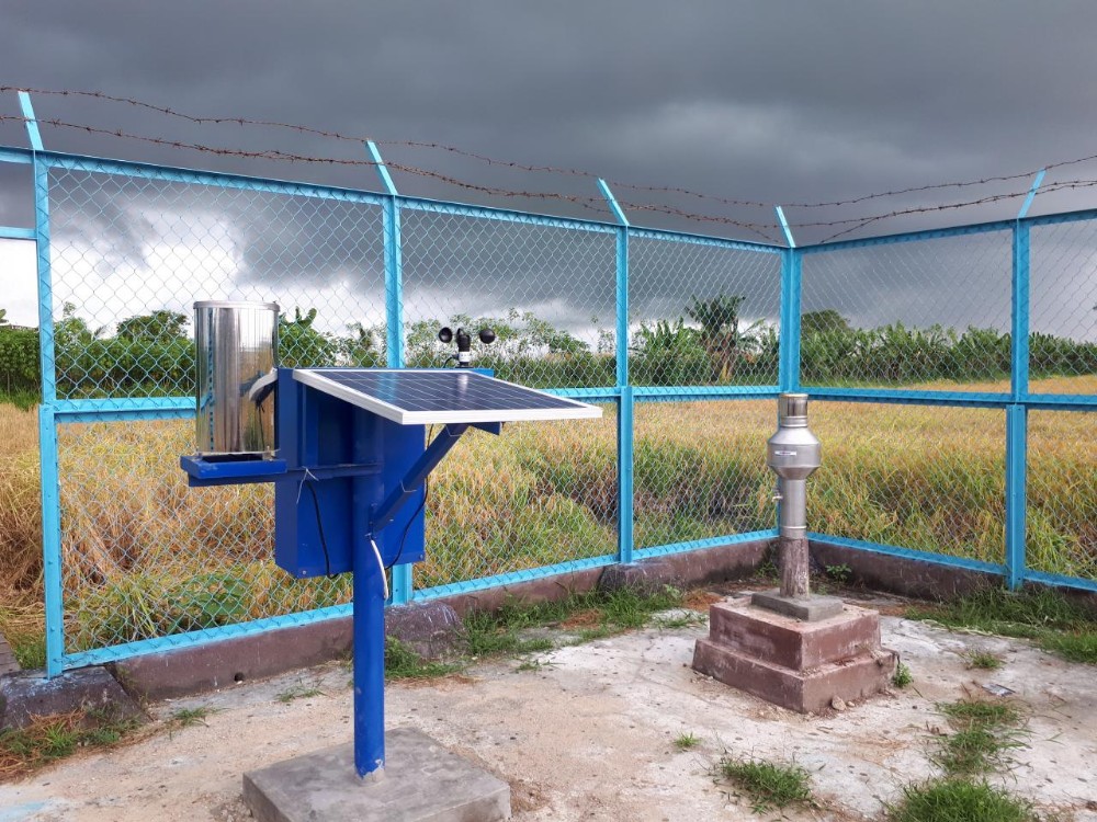 200mm Inner Diameter Electronic Tipping Bucket Rain Gauge Sensor with 0.2mm Resolution