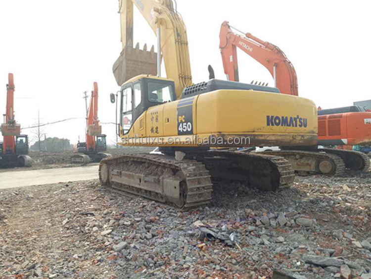 High Performance Backacting Shovel Hydraulic Middle-Sized Used Crawler Excavator Komatsu450 for sale