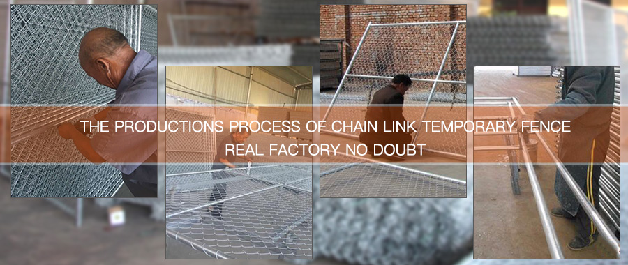 temporary chain link fence