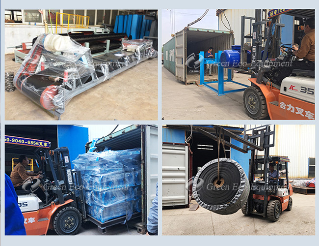 Custom Power Double Wing Loading Telescopic Belt Conveyor Mobile 8-28m