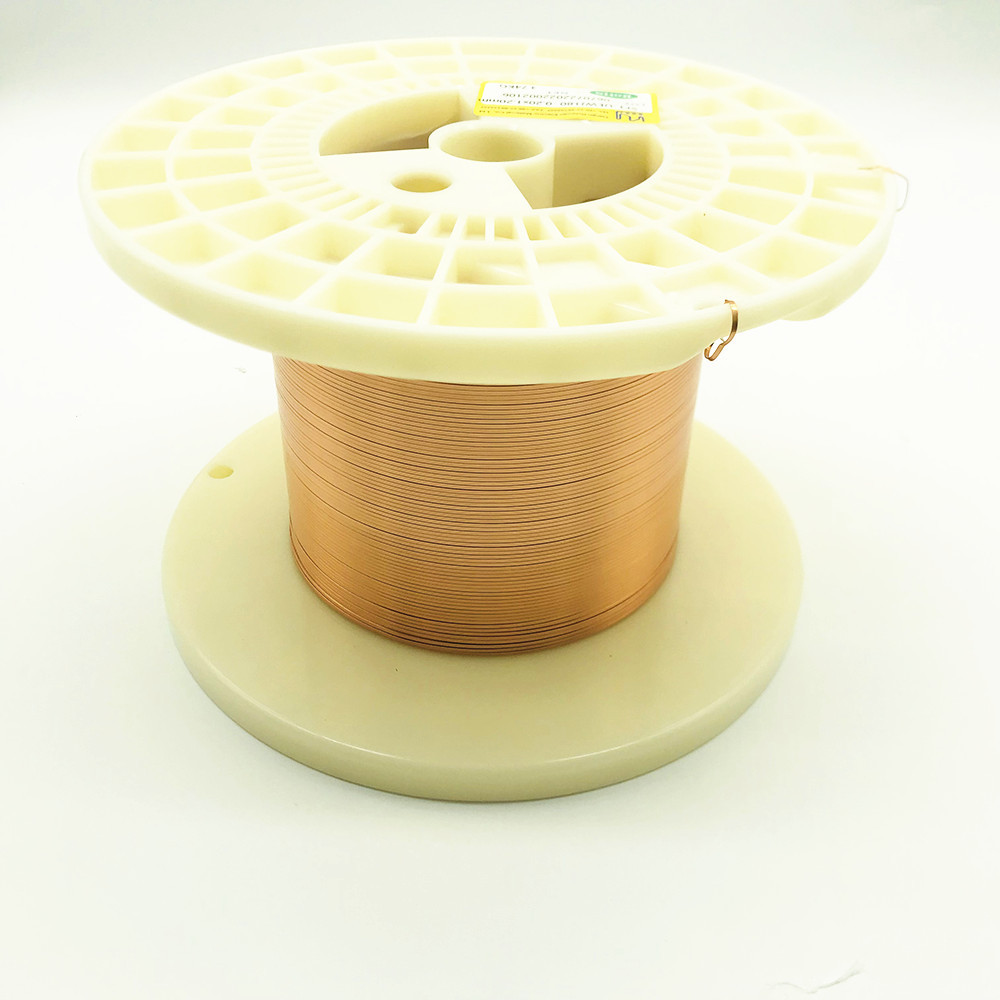 UEW 180 Super Thin 1.2mm Magnet Copper Flat Wire For Winding