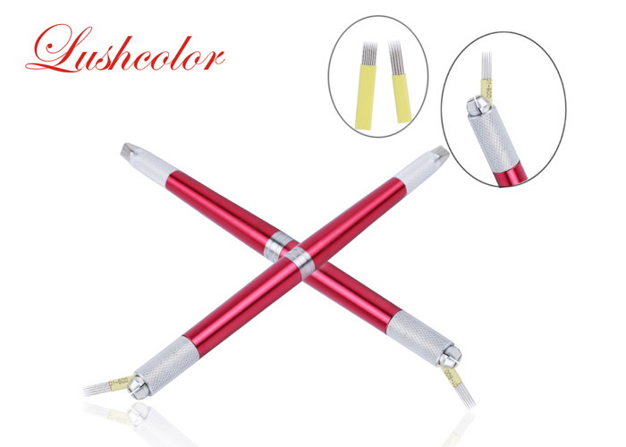 Eyebrow Tattoo Double Rows Yellow Shade Blade 15M & 19M1 For Microshading / Power eyebrow