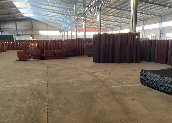 Hot Dip Galvanised Stretched 8mm Expanded Metal Wire Mesh