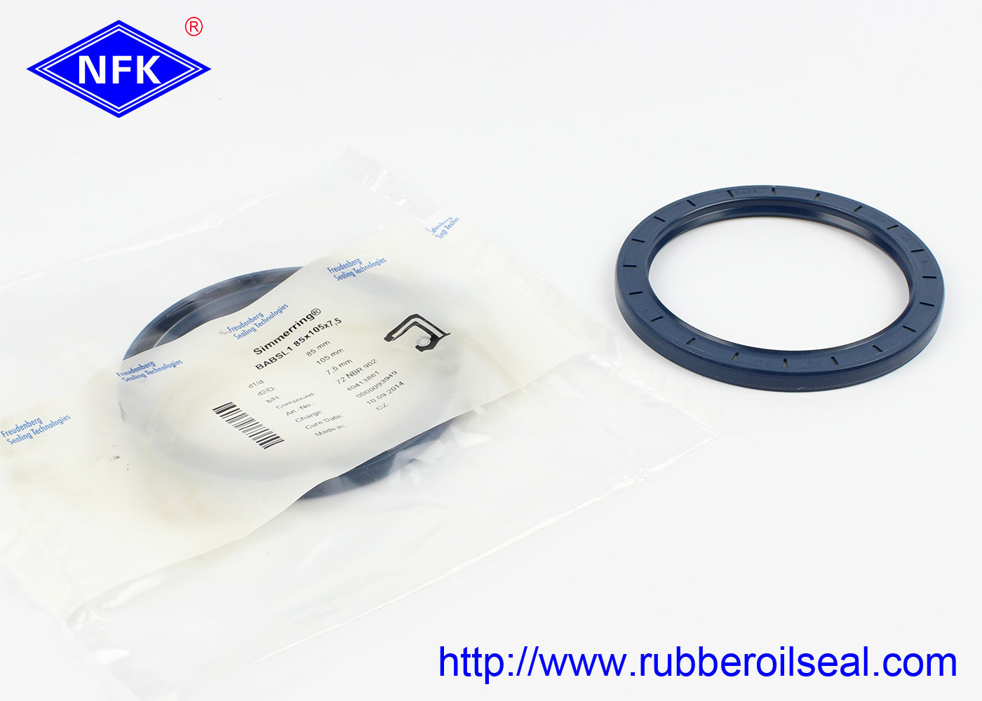 FKM High Speed Rotary Shaft Seals 40413861 85*105*7.5 For Machine Main Pump