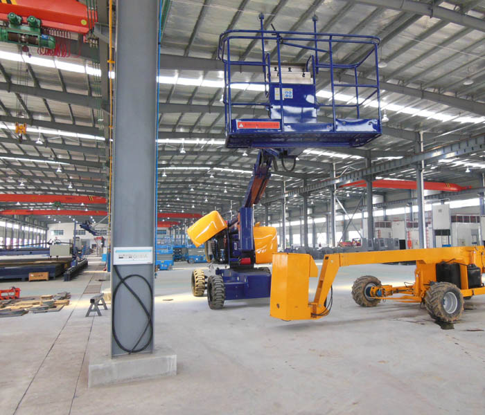 self-propelled boom/22m articulated boom lift