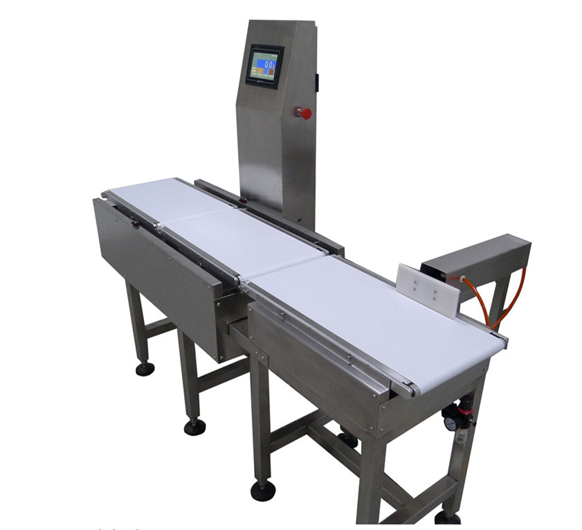 Check Weigher INCW-G150 Stainless steel Waterproof 2g-200g In Line Industry Checkweigher 300p/Min for boxes bags