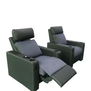 China SOFA Living Room Fabric Recliner Sofa With Electrical Headrest on sale