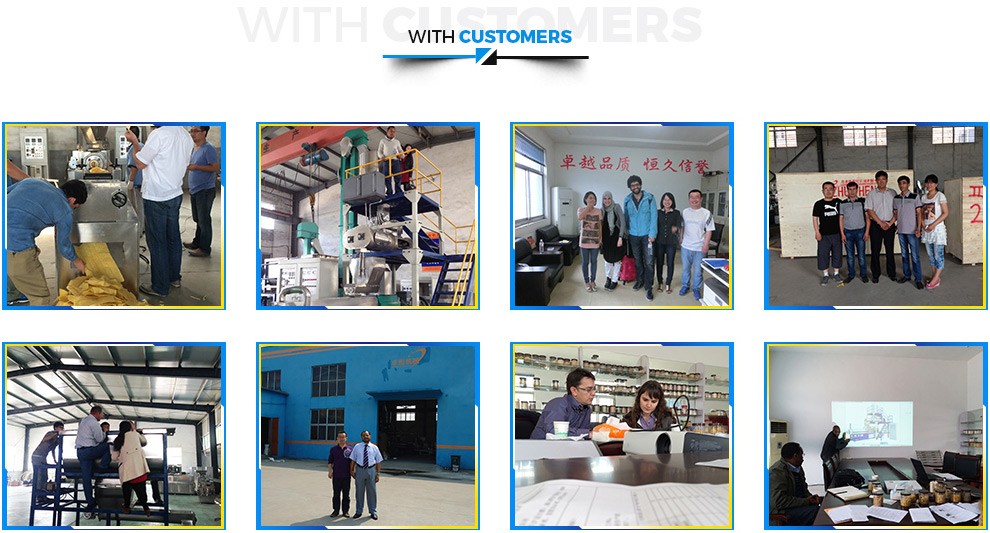 13000KG Snack Food Machine Production Line For Slanty Puffed Snacks